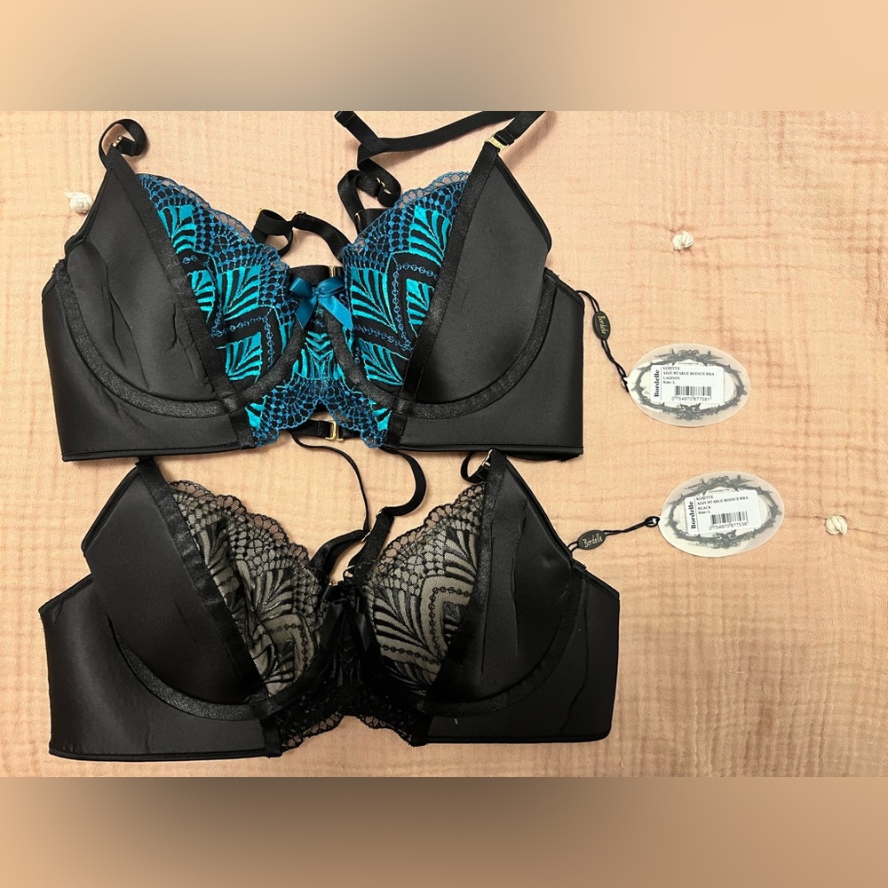 Bordelle KIZETTE ADJUSTABLE BODICE BRAS 34D/36C